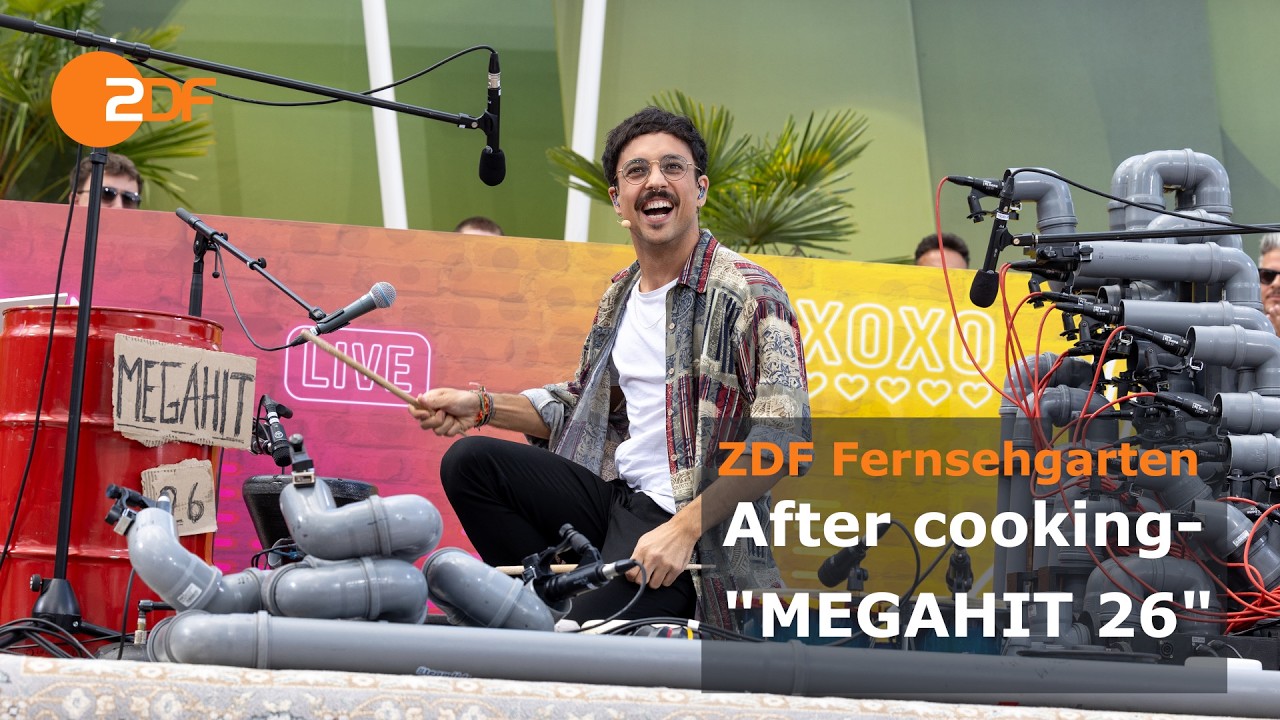 After Cooking &ndash; &bdquo;MEGAHIT 26&ldquo; | ZDF-Fernsehgarten