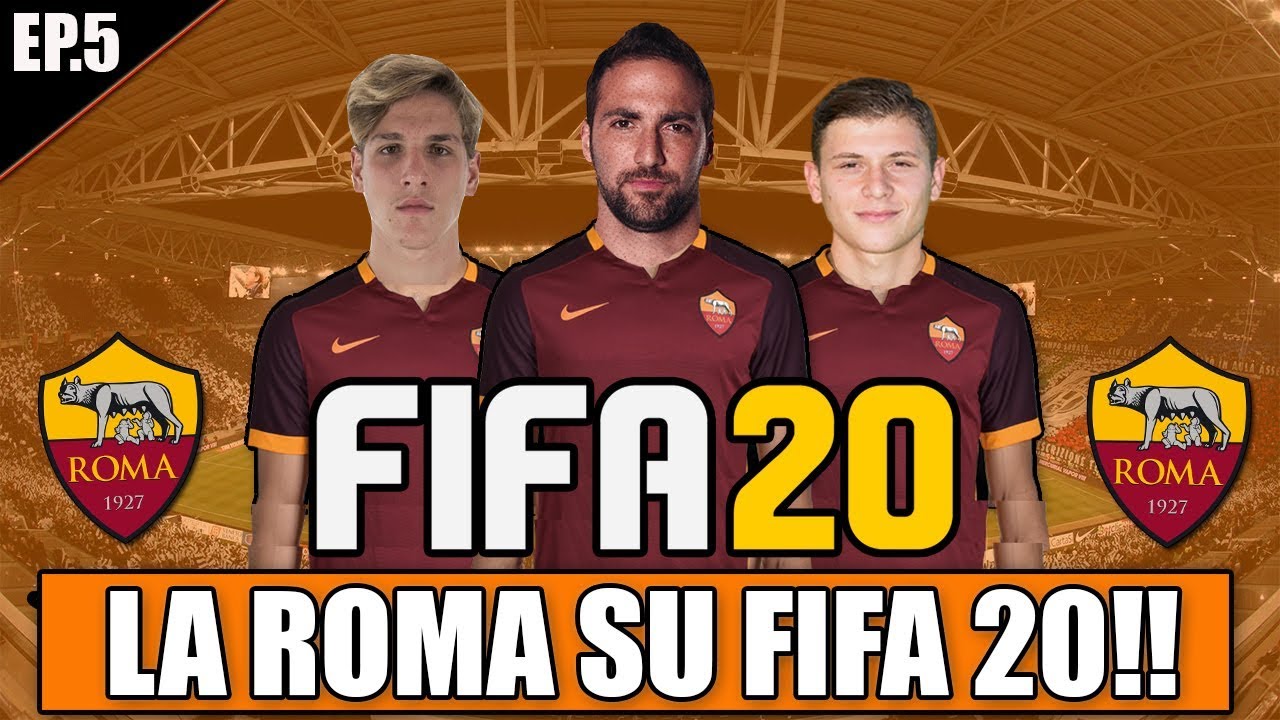 LA ROMA SU FIFA 20!! LA NUOVA ROMA DI GONZALO HIGUAIN!! FIFA 20 CARRIERA ALLENATORE ROMA