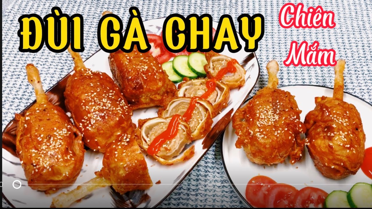 Cách làm ĐÙI GÀ CHAY chiên Nước Mắm thơm phức, giòn rụm ai cũng làm được | ATHG