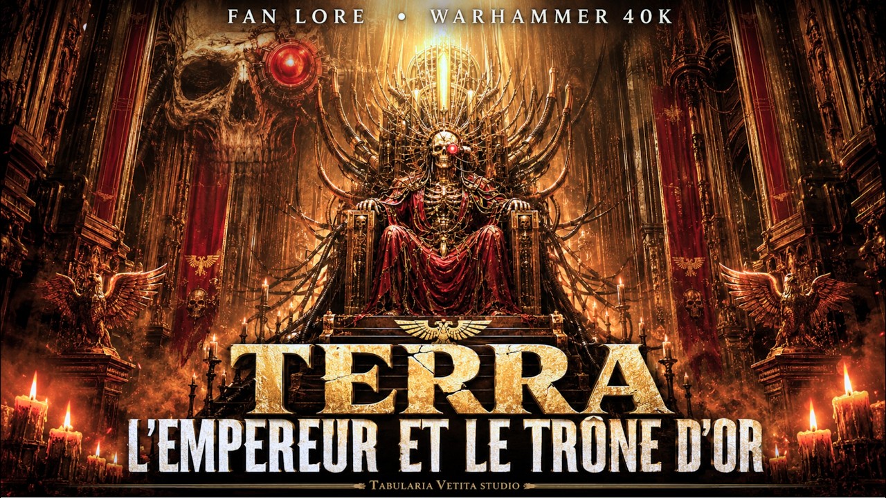 Terra, l’Empereur et le Trône d’Or | Warhammer 40000 Lore