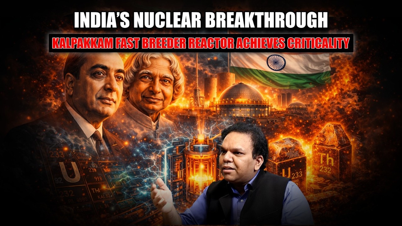 India&rsquo;s Nuclear Breakthrough: Kalpakkam Fast Breeder Reactor Achieves Criticality