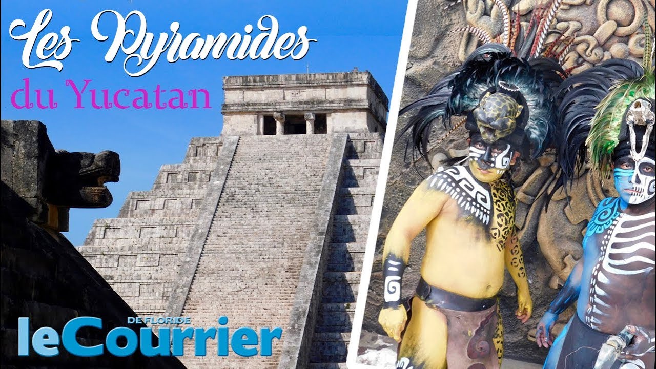 Les pyramides et ruines des cités mayas du Yucatan et du Quintana Roo (Mexique)
