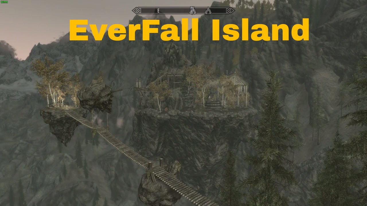 EverFall Island Mod Showcase Skyrim Special Edition Remastered by oldnotweak