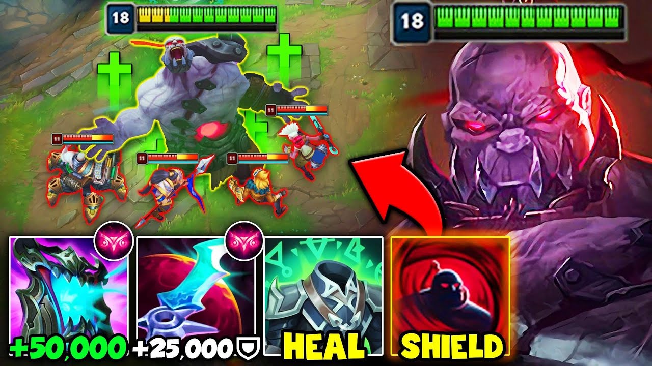 THE MOST UNFAIR SION BUILD IN LEAGUE OF LEGENDS... (LEGIT UNKILLABLE)