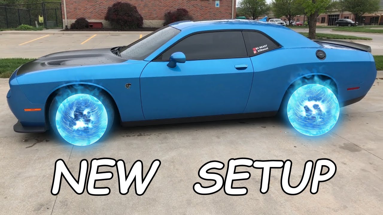 New Wheel & Tire Set Up On My 2016 Dodge Challenger Hellcat