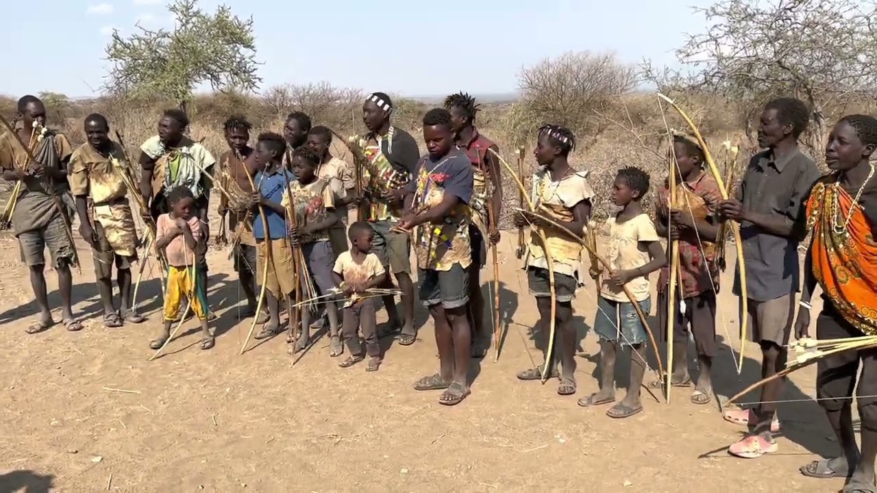 Hadzabe Tribe of Tanzania Sing 