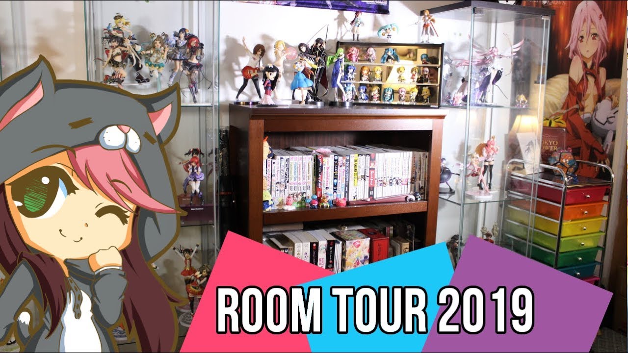 Anime, Gamer and Figure Room Tour 2019