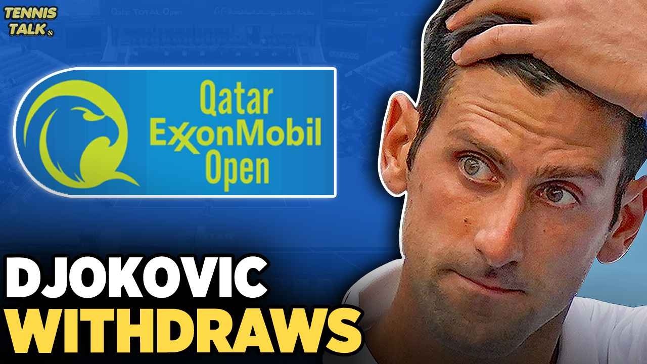 Djokovic Forced to Withdraw from ATP Doha 2026 | Tennis News