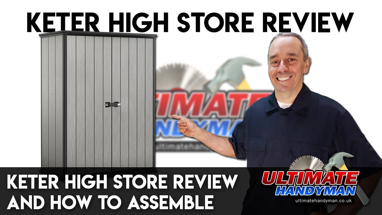 Keter High store review and how to assemble