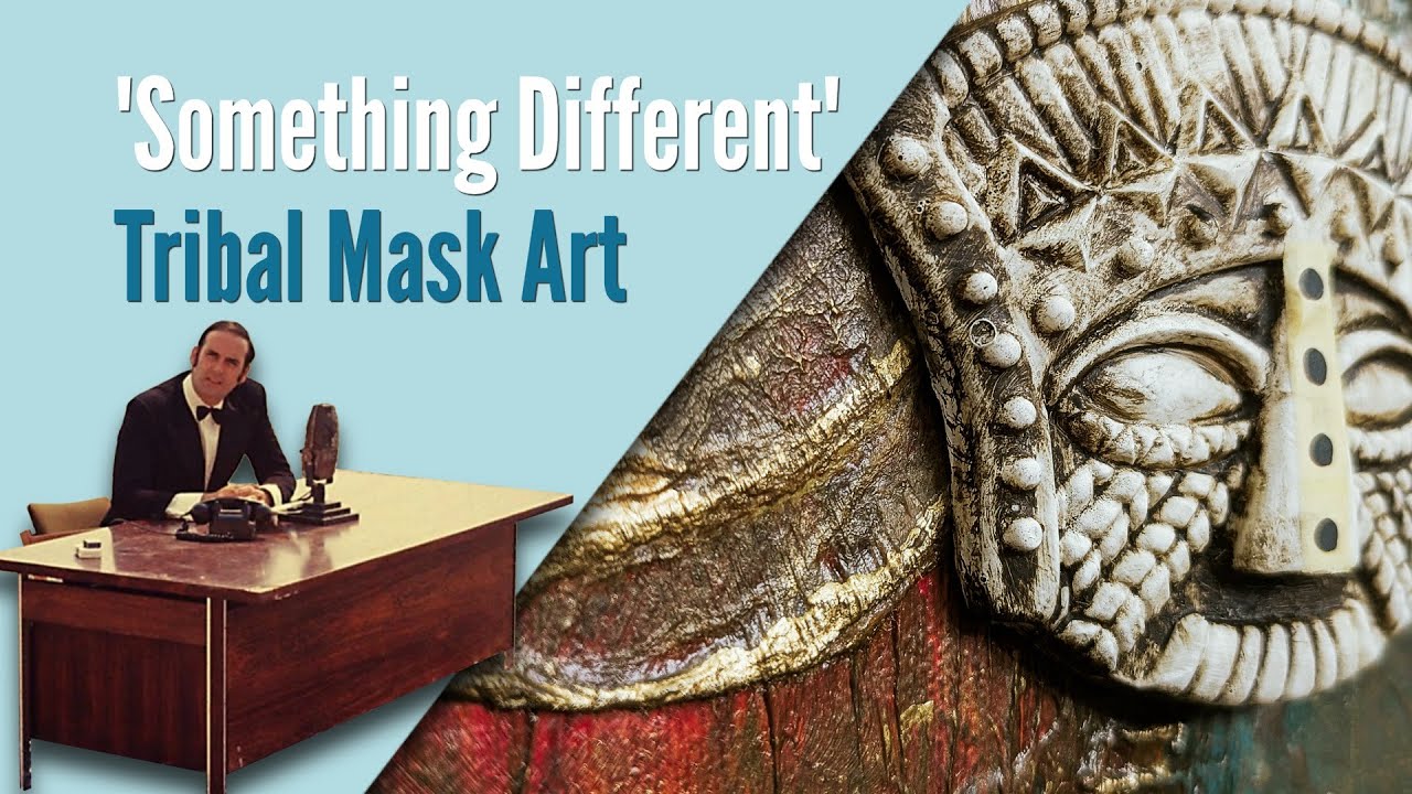 Something Different Art Series 01: Tribal Mask Wall Art