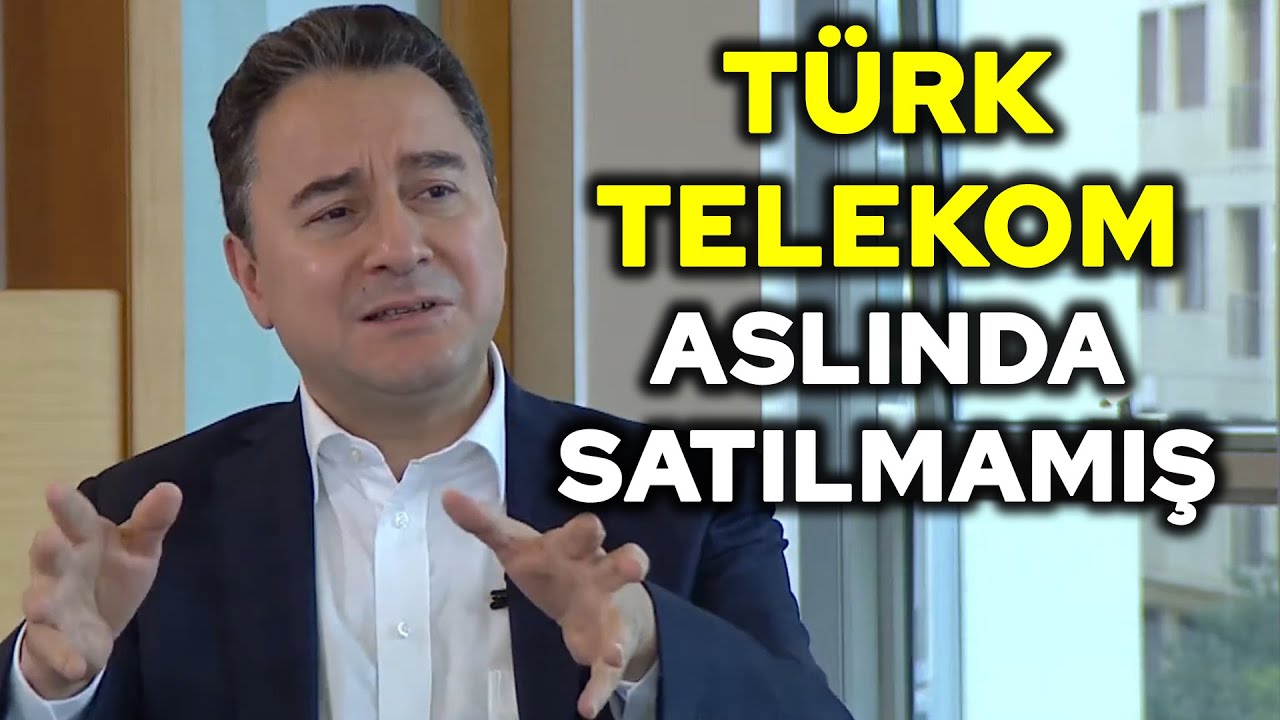 Ali Babacan Türk Telekom'un özelleştirilmesi hakkında yanlış bilinenleri Özlem Gürses'e anlattı