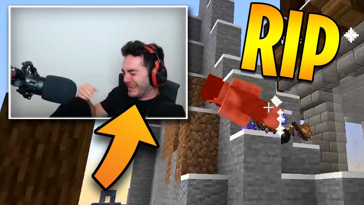 CaptainSparklez Cries Playing Minecraft