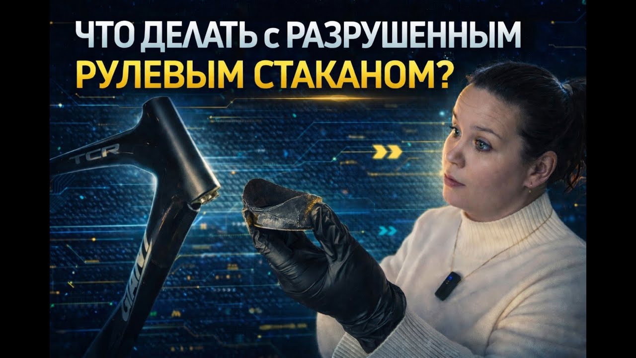 Рулевой стакан разрушен — можно ли спасти раму?