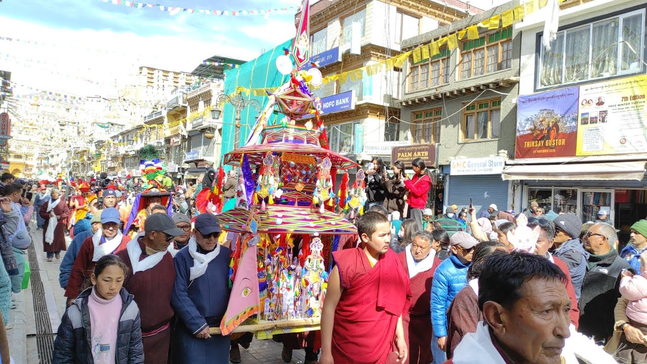 Two-Day annual Dosmochey concludes with ritual burning of yearly Storma in Leh