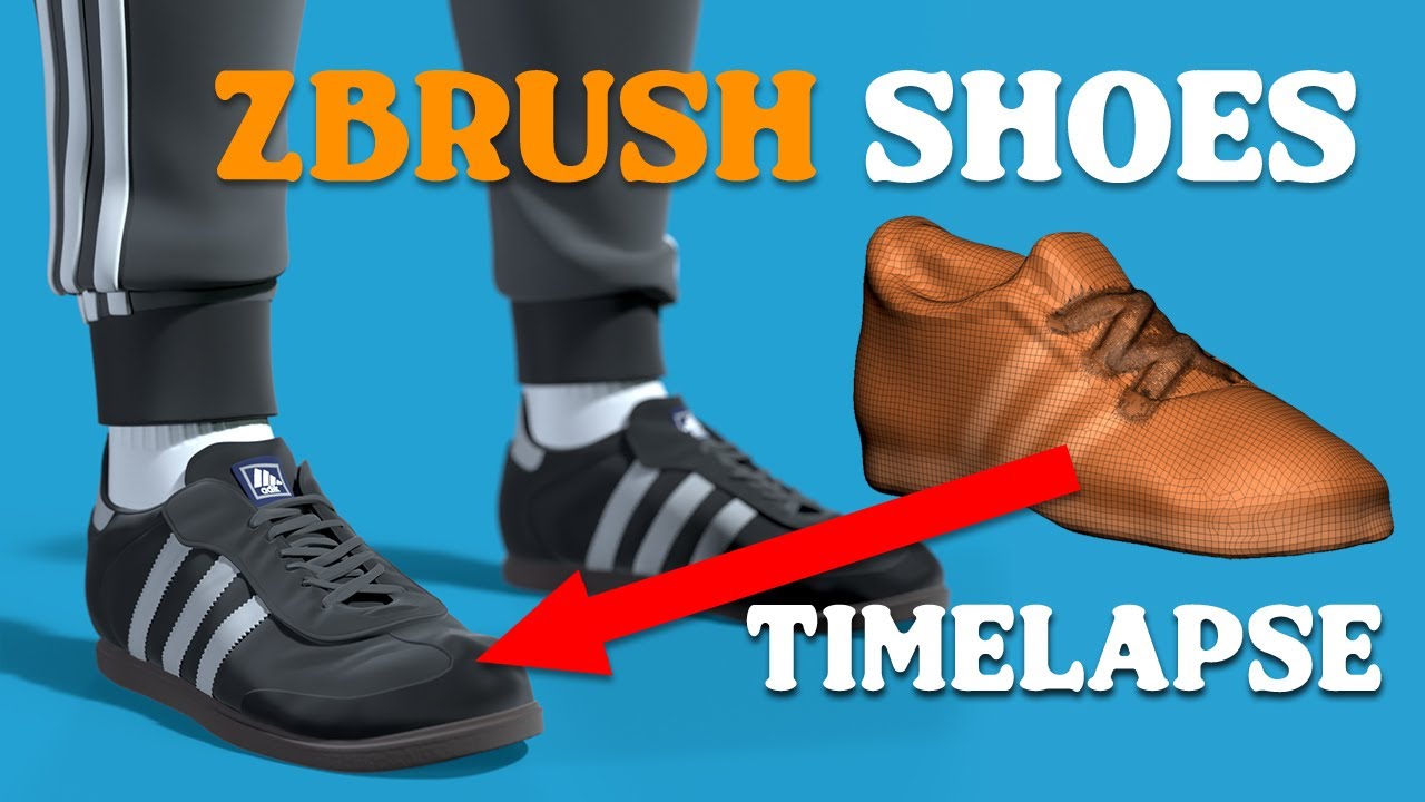 Zbrush Modeling a Shoe