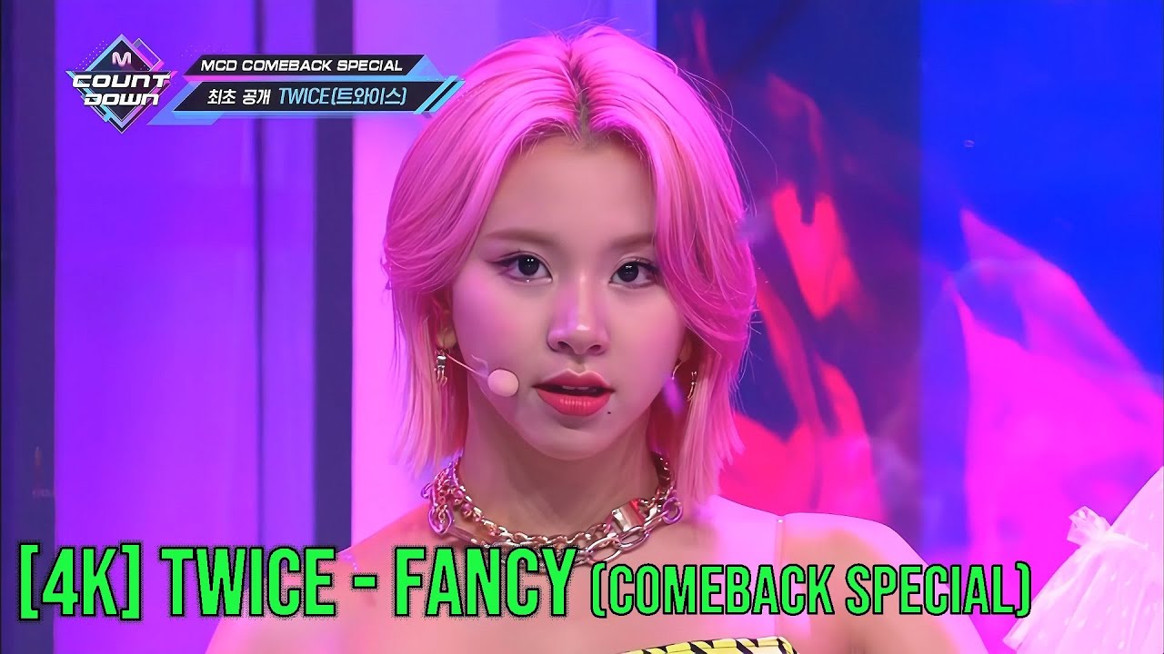 [ 4K LIVE ] TWICE - Fancy (Comeback Special) - (190425 Mnet Japan M!Countdown)
