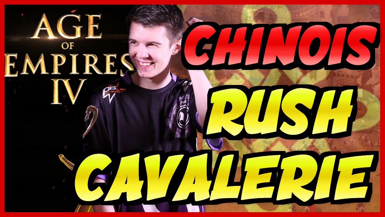Age of Empires 4 : CHINOIS rush cavalerie