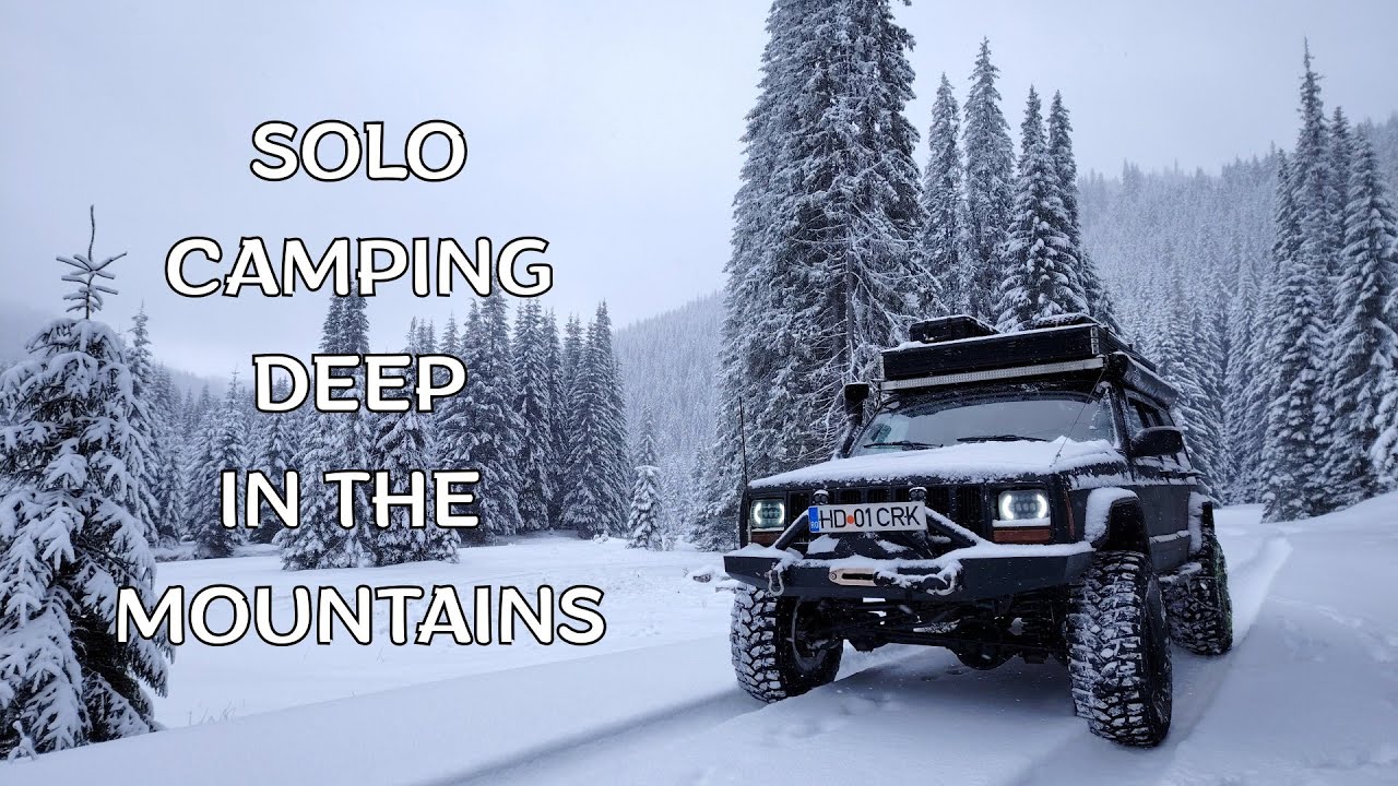 Solo Camping in the Freezing Mountains | A Winter Overlanding Adventure