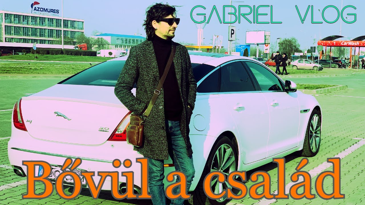 Új családtag - Jaguar Xj - Megjött az új játékszer - GABRIEL VLOG