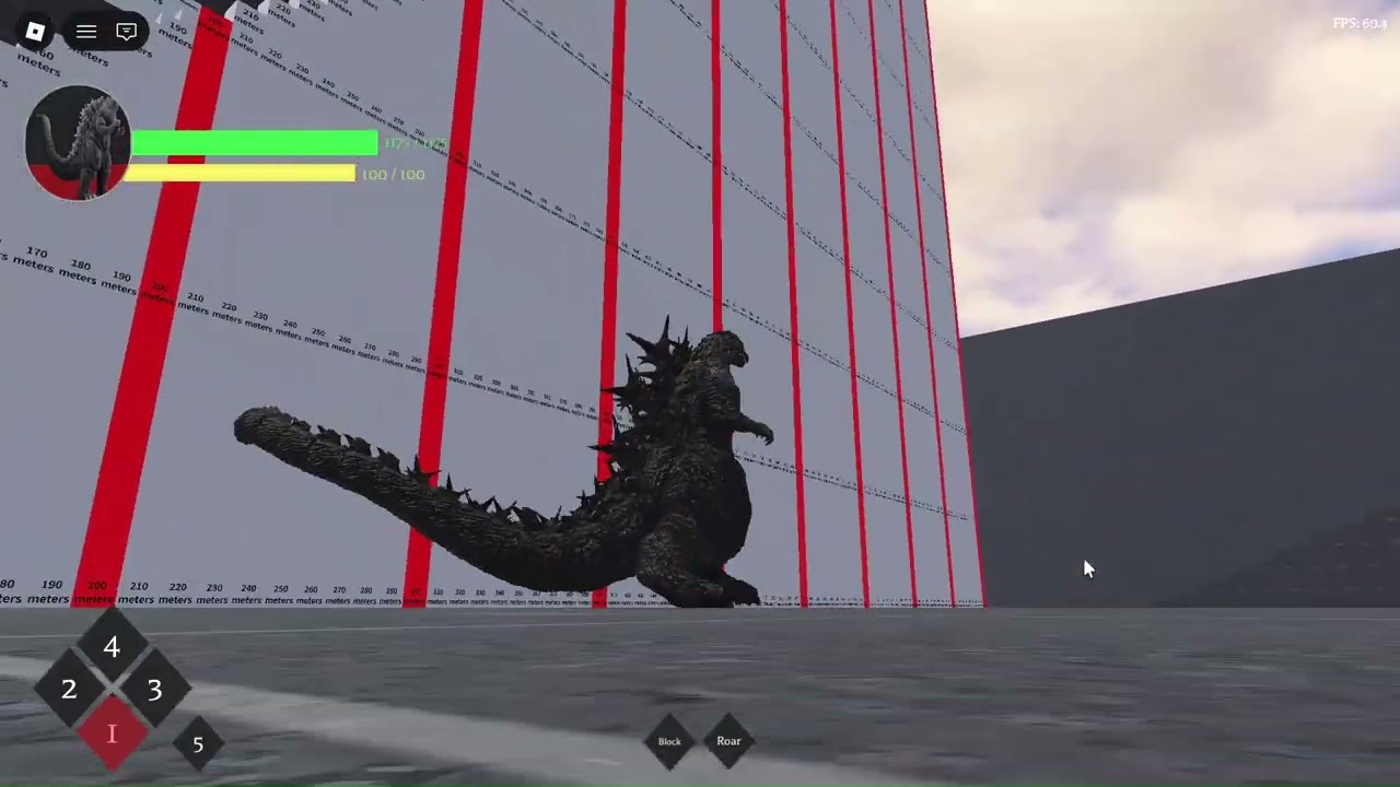 Roblox Titan bash vs Age of titans Godzilla minus one