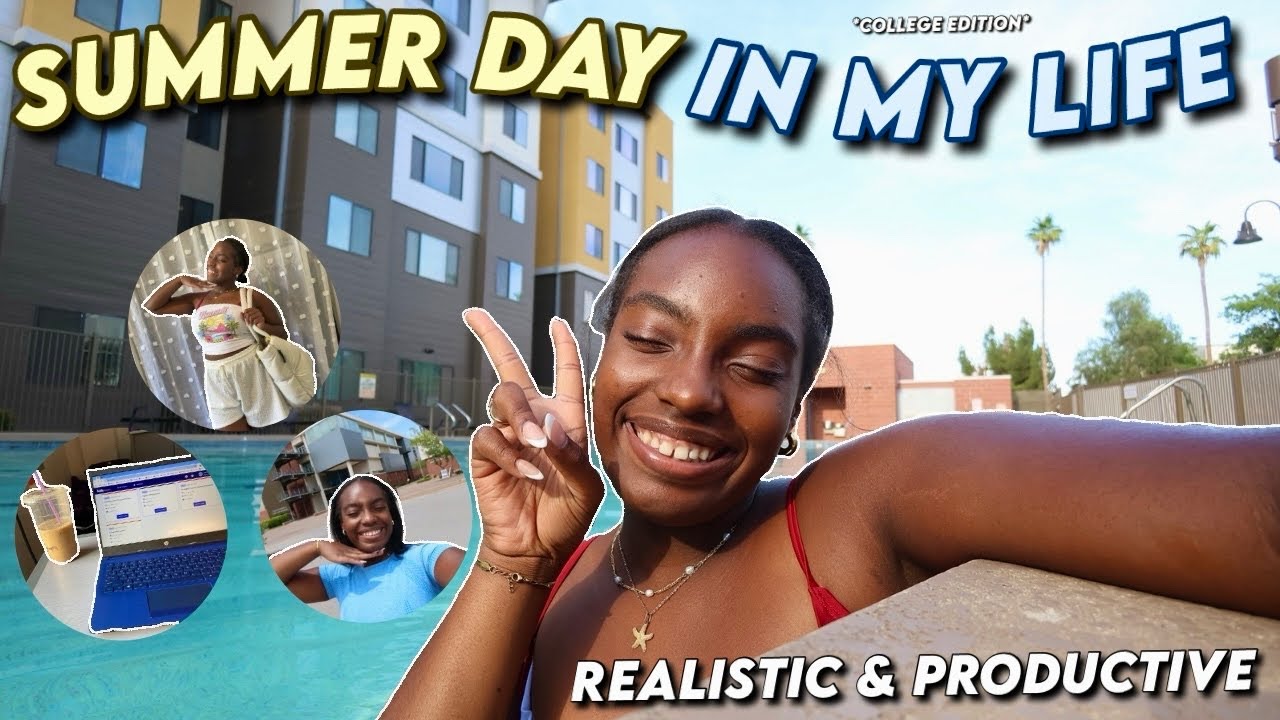 Day in My Life as a Summer College Student at GCU | Productive & Realistic Vlog + Mini Q&A