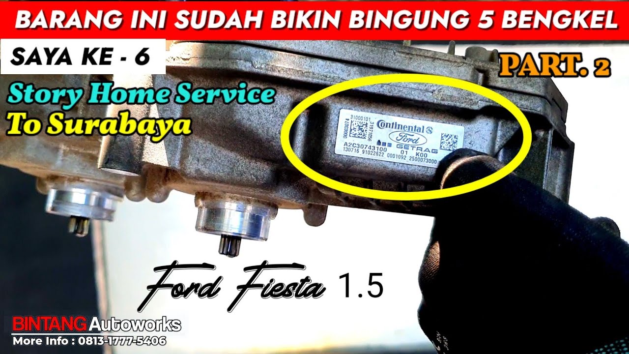Tidak Mudah‼️Menemukan Penyakit Ford Fiesta Yang Sudah Bikin Bingung 5 Bengkel Di Surabaya