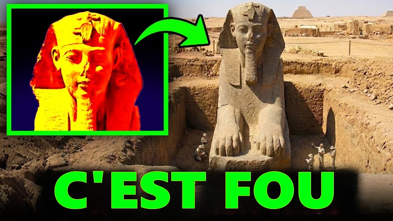 Le LIDAR a révélé une deuxième Sphinx - Cachée pendant 4 500 ans.