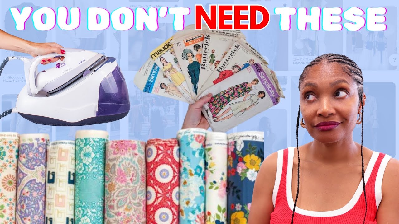 8 things you ACTUALLY need to Learn to Sew&hellip; on a TIGHT budget!