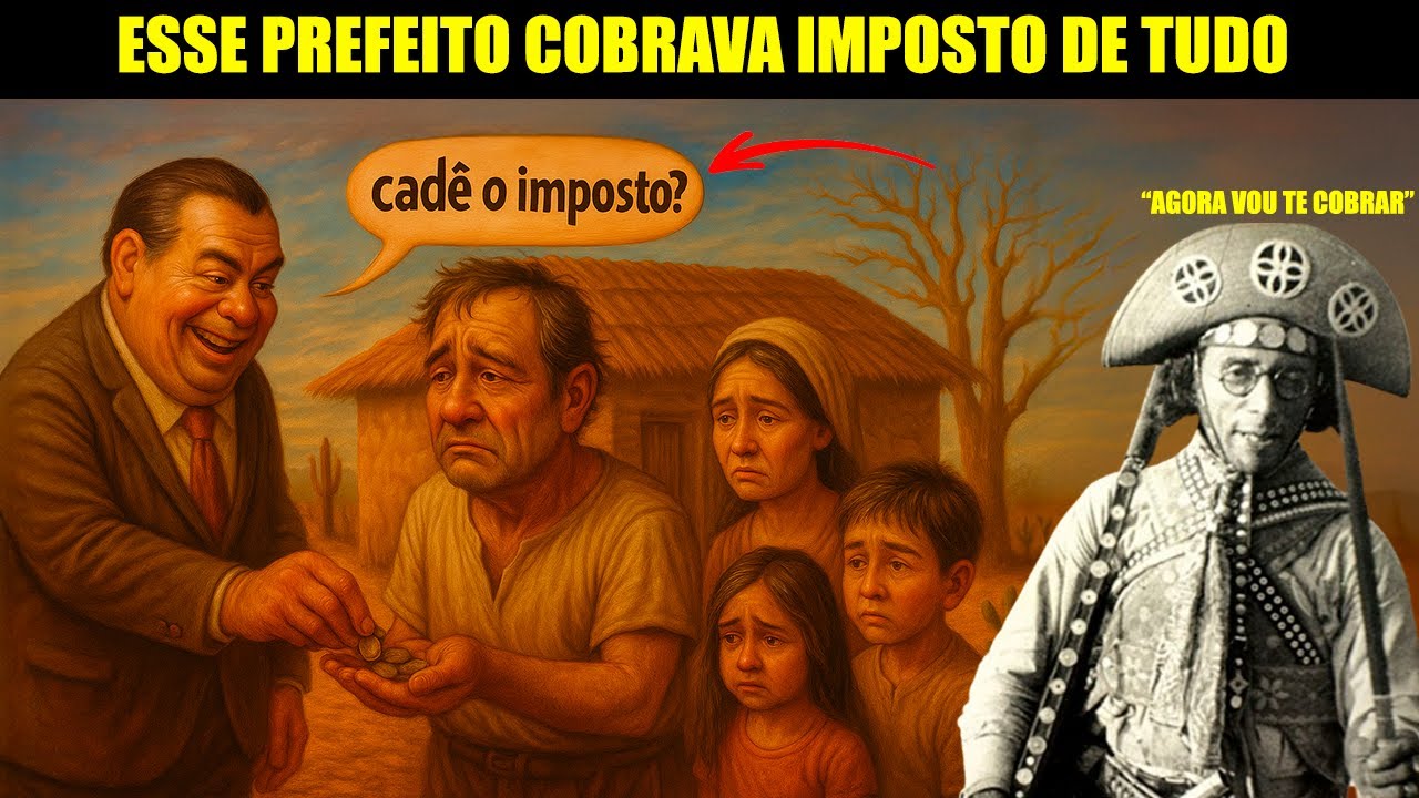 ESSE PREFEITO COBRAVA IMPOSTO ATÉ DA CHUVA… MAS LAMPIÃO VEIO COBRAR ELE COM JUROS