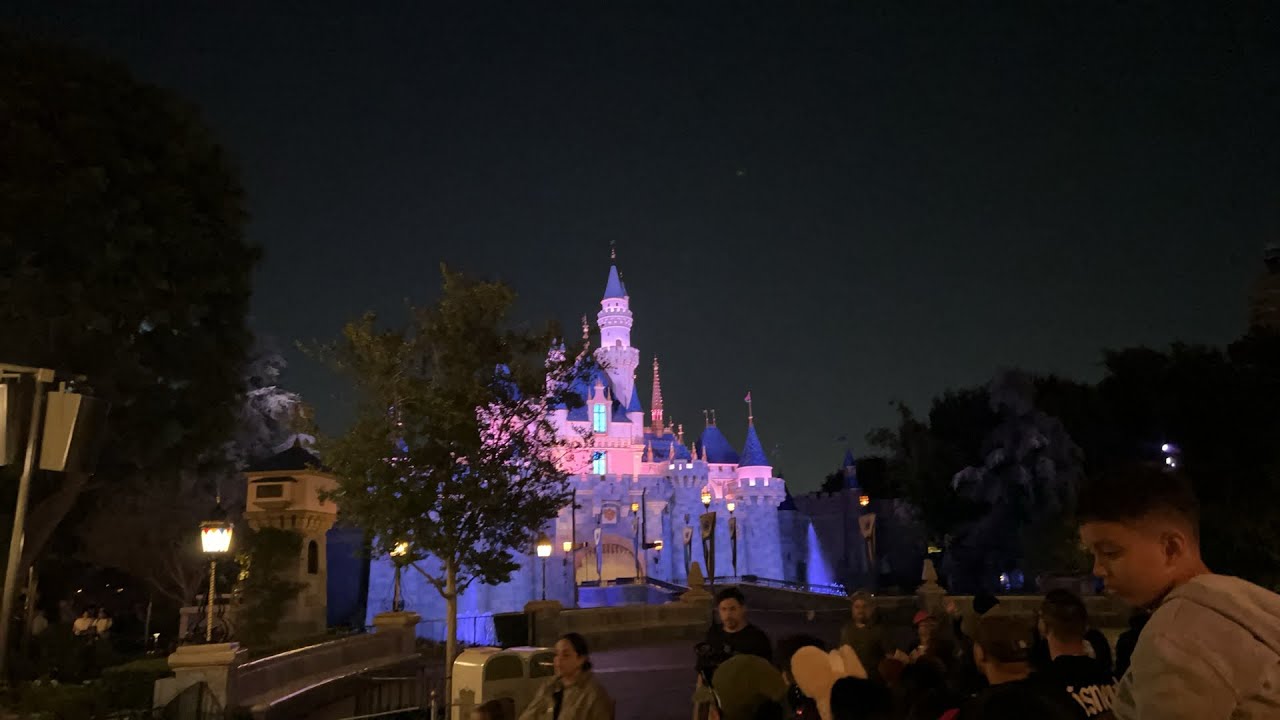 Pixar projection show at Disneyland- Together Forever 2024