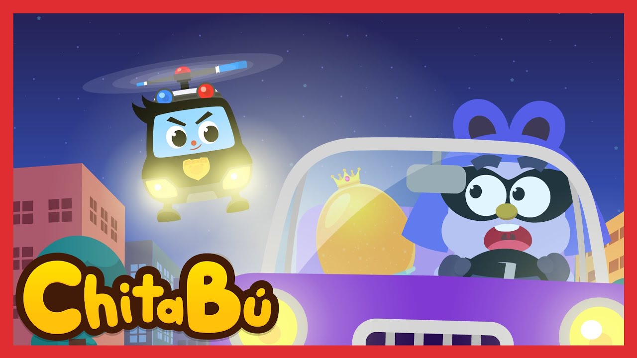 ¡Policía! atrapa al ladrón | Canciones Infantiles | #ChitaBú
