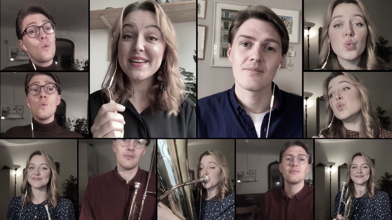 Håll musiken igång (Povel Ramel) - Martina Norén och Samuel Mattsson