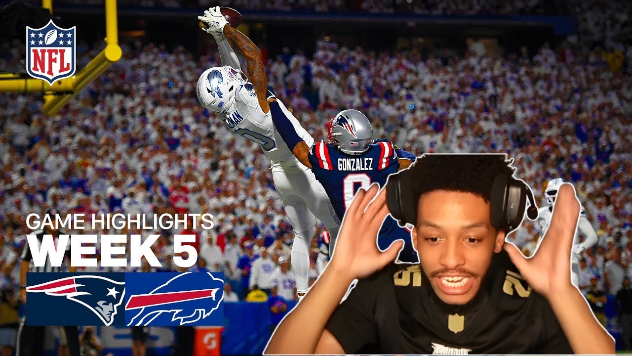 Namizzy Reacts to New England Patriots vs Buffalo Bills Game Highlights | 2025 NFL Season Week 5