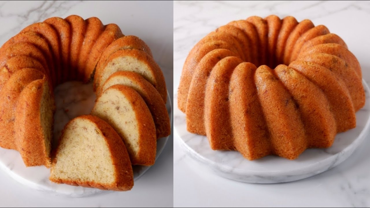 BOLU PISANG MOIST || BANANA CAKE