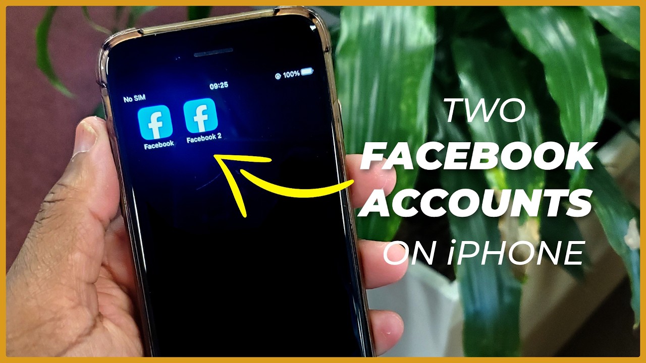 Как установить и использовать 2 аккаунта Facebook на iPhone!