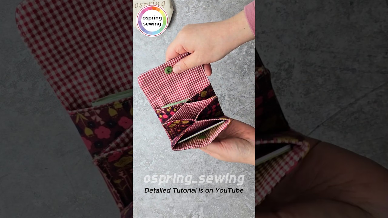 [DIY] Coin Wallet 👛 sewing tips