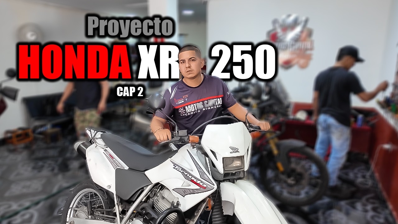 Proyecto HONDA XR 250 🌪️ Desarmando Motor 😱 Cap2