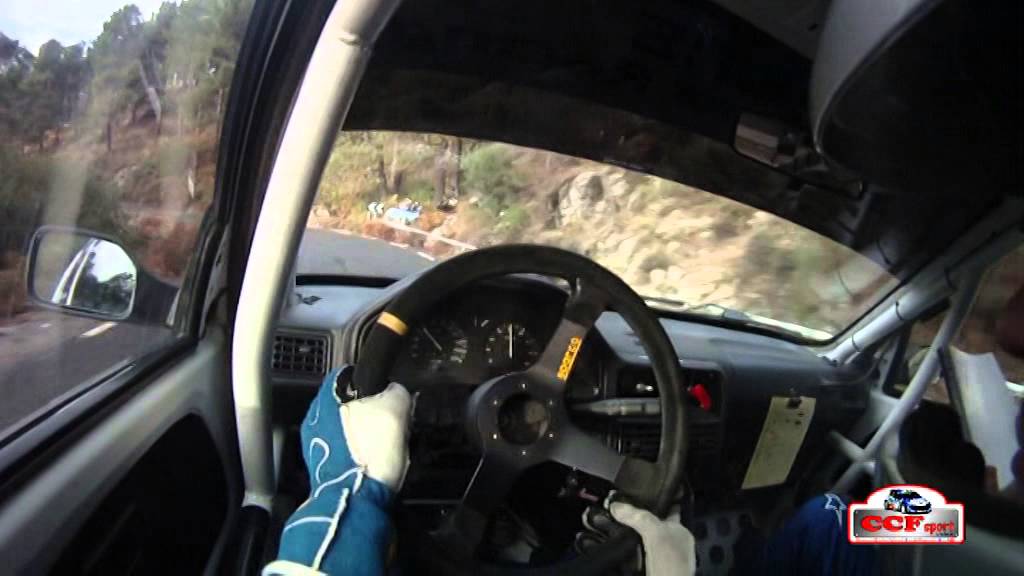 XXII Rallye Diputaci&oacute;n de Avila 2015 TC-4 J.C.Arag&oacute;n/F.Gay (Peugeot 106 S16)