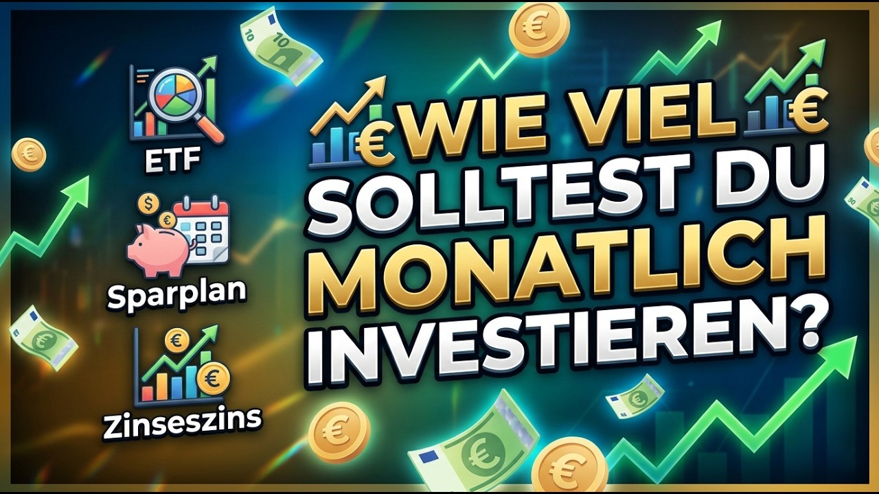 Wie viel Geld sollten Deutsche monatlich investieren? Die einfache Regel f&uuml;r Verm&ouml;gensaufbau