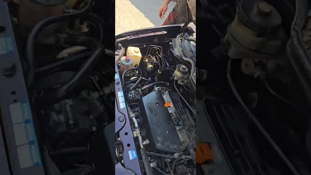 Фонтан из шланга ГУР Honda Stepwgn rf5 k20a