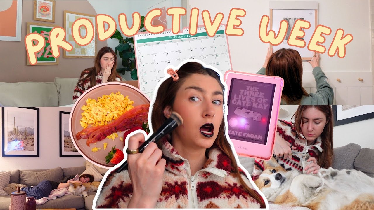 Introvert Diaries: Productive Days in my Life- Working, shopping, TV and book recs and more!