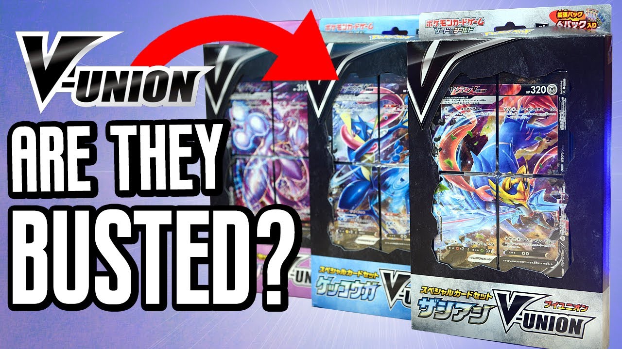 Pokemon V-Union are here, but are they playable? You decide!