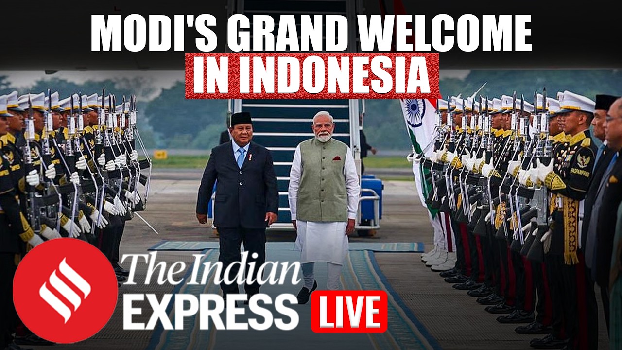 LIVE | PM Modi Receives Grand Ceremonial Welcome in Indonesia