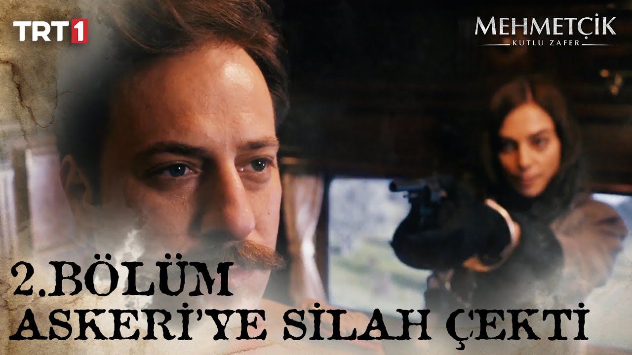 Victoria, Süleyman Askeri'ye silah çekiyor. | Mehmetçik Kut'ül - Amare 2. Bölüm