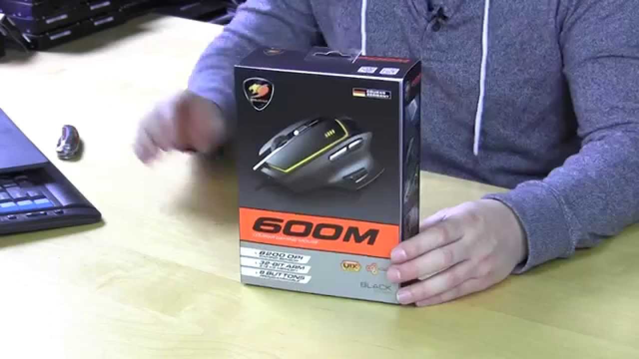 Cougar 600M Gaming Mouse Unboxing & Overview