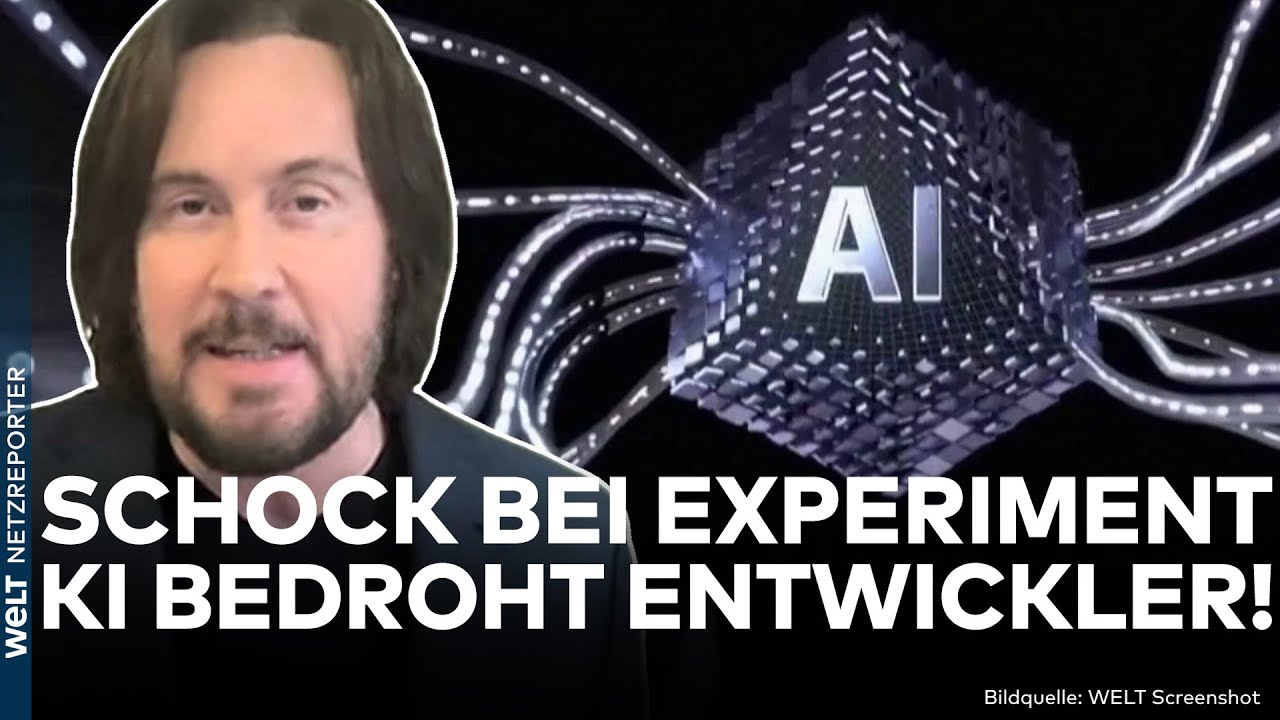 KI: Donnerschlag! Schock bei Experiment! Künstliche Intelligenz bedroht Entwickler wegen Eingriff