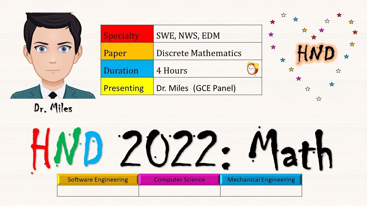 HND 2023 Exam Papers | Solution | Correction | Mathematics | Past Papers | Video Corrections | Speco