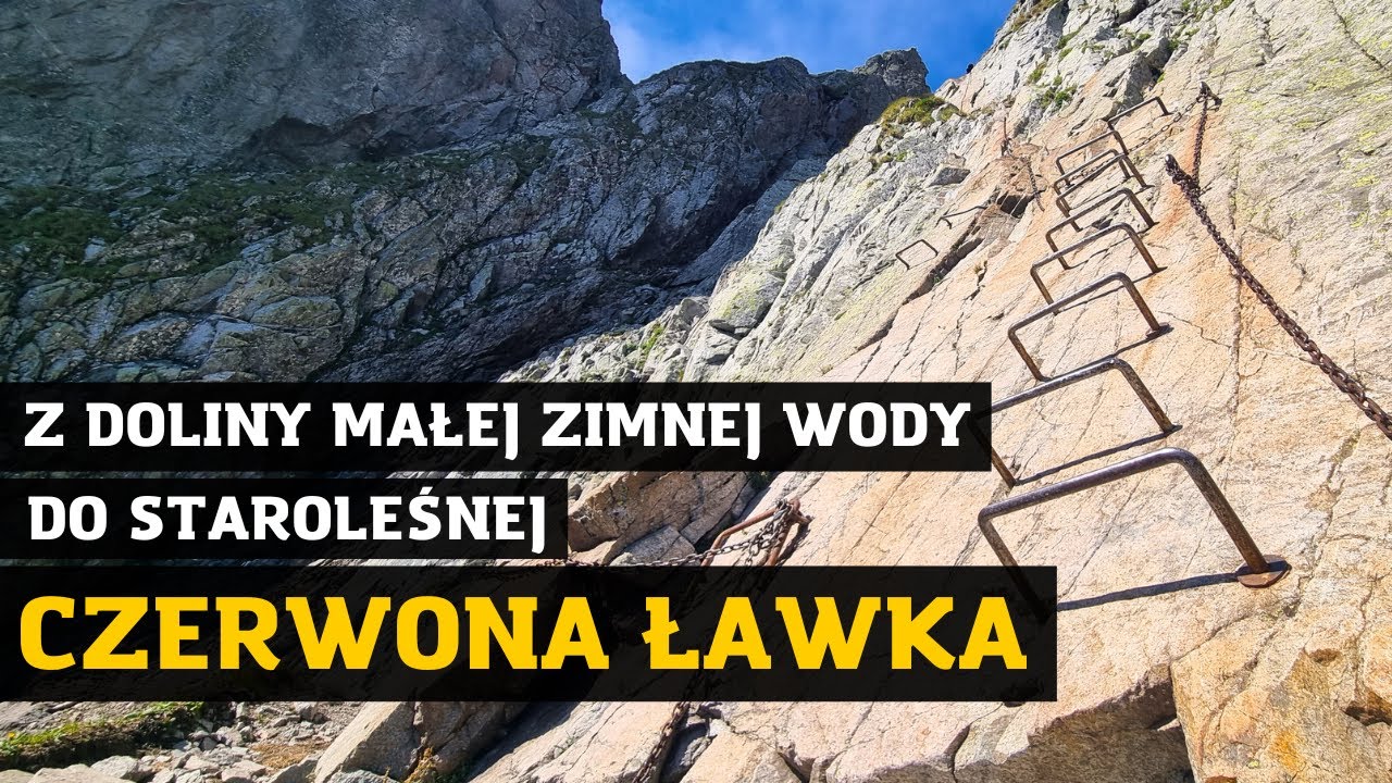 Czerwona Ławka - żółtym szlakiem przez dwie piękne doliny (Priecne Sedlo)