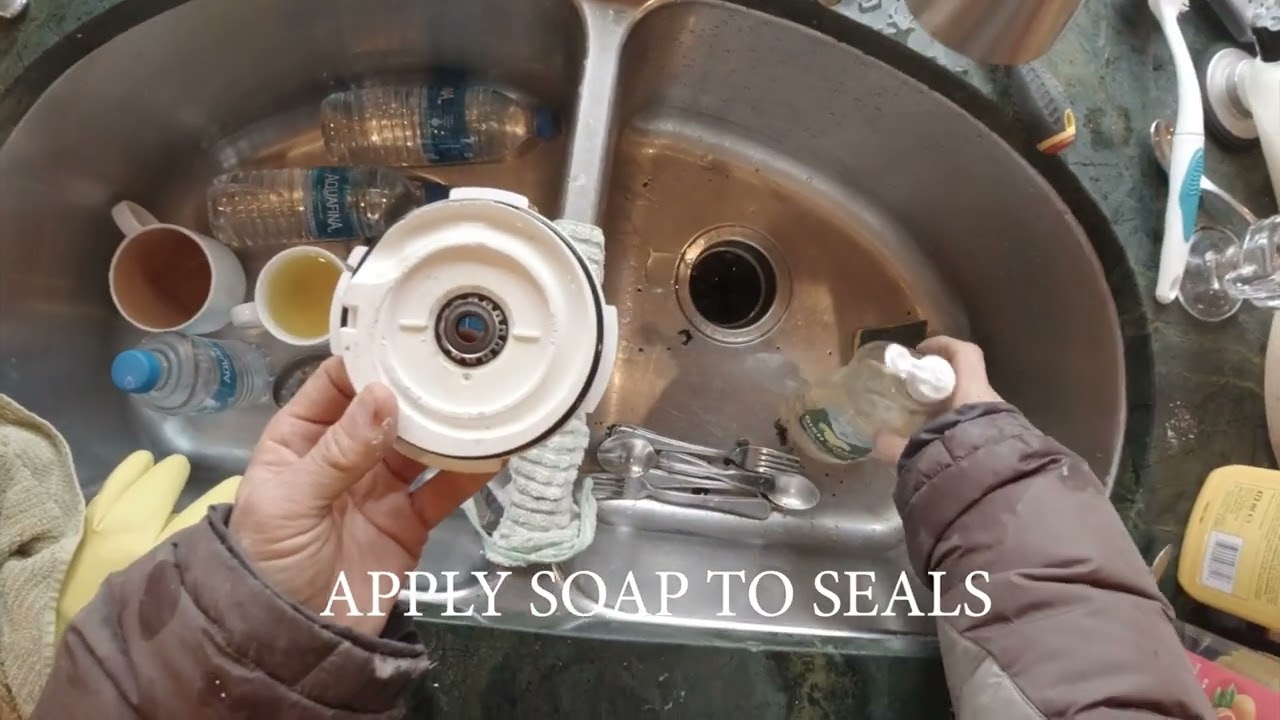 REPLACE IMPELLER, BOSCH DISHWASHER, LOW WATER PRESSURE