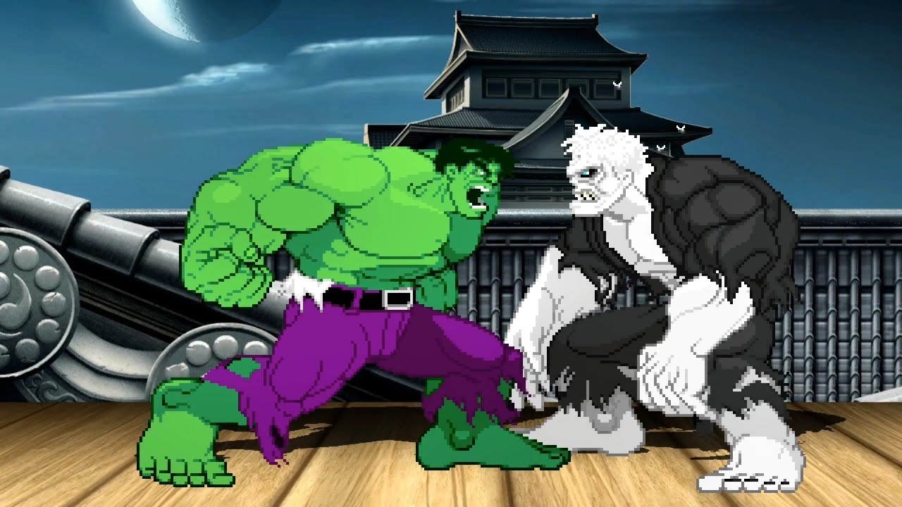HULK vs SOLOMON GRUNDY - Highest Level Amazing Fight!